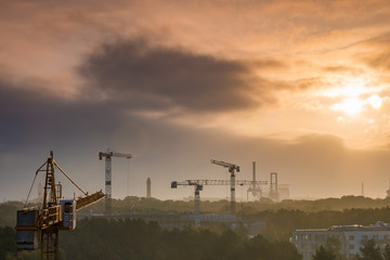 Poranny Widok na port - Świnoujście 