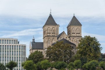 Obraz premium Details of the old town of Cologne. Cologne is one of the most popular destinations in Germany. 