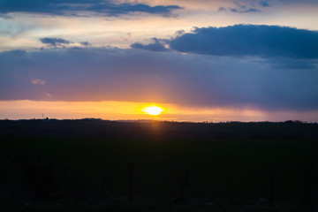 Obraz premium Zachód słońca