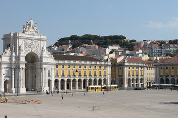Pra&ccedil;a do Com&eacute;rcio em Lisboa