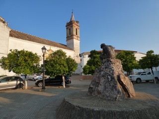 Campofrio. Pueblo español de la provincia de Huelva, Andalucía (España)