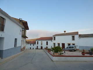 Campofrio. Pueblo español de la provincia de Huelva, Andalucía (España)