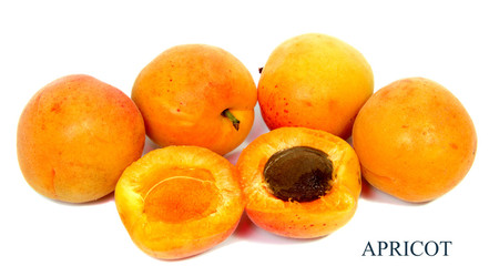 Large juicy peaches. Useful dietary and vegetarian food.
