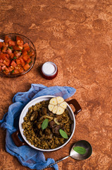 Rice with spices and meat