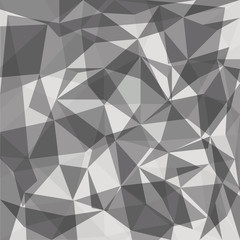 3D Low Polygon Geometry Background