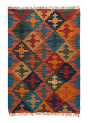 Handmade rug isolated