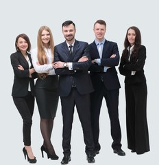 Fototapeta na wymiar group portrait of successful business team