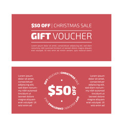 Gift voucher for Christmas sale