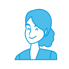 Business woman cartoon