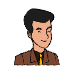 Businessman executive cartoon