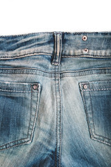 Denim Jeans Background With Seam of Jeans Fashion Design. 