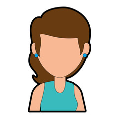 beautiful woman avatar character