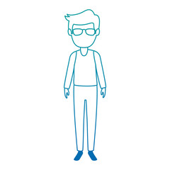 teacher male avatar character