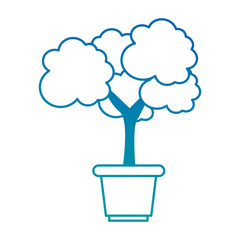 tree plant isolated icon