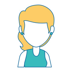 beautiful woman avatar character