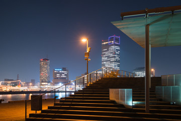 サンポート高松　夜景

