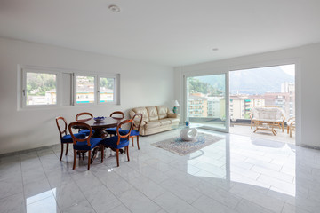 Modern apartment, living room
