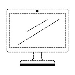 computer display isolated icon