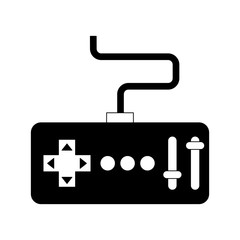 remote control transmitter drone technology vector illustration