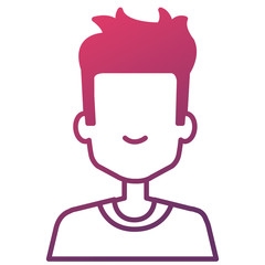 young man avatar character