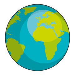 world planet earth icon