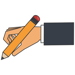hand human writing icon