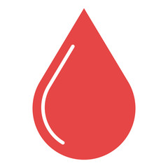 drop blood isolated icon
