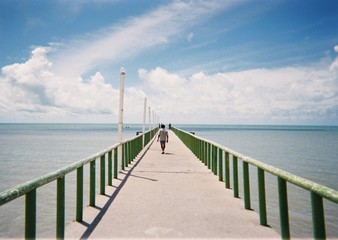 Fototapeta premium pier at Joao Pessoa