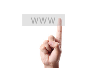 Social networking scheme from  hands