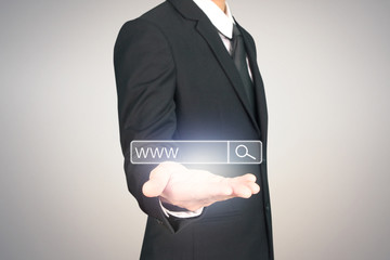 Social networking scheme from  hands