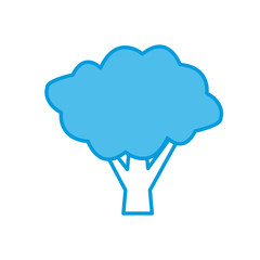 Tree eco symbol