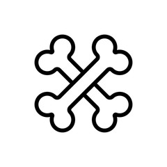 Bone flat icon