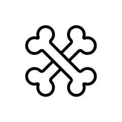 Bone flat icon