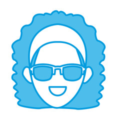 Woman with sunglasses