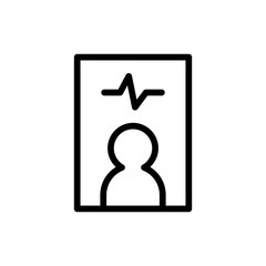 Medical blank icon