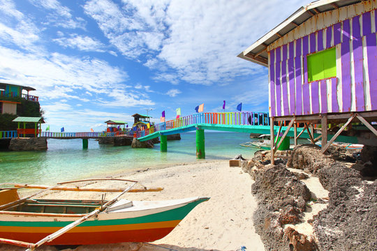 Philippinas, Cebu Island. Gibitngil funtastic island in medellin cebu