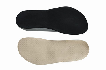 Orthopedic insoles for shoes
