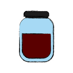Container bottle isolated
