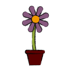 Beautiful flower symbol