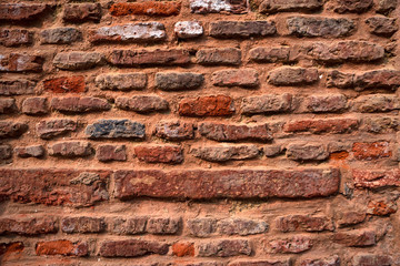 Old wall of stone bricks