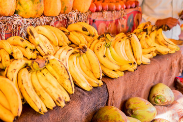 Fruits and vegetables at marketplace