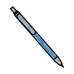 Ballpoint pen isolated