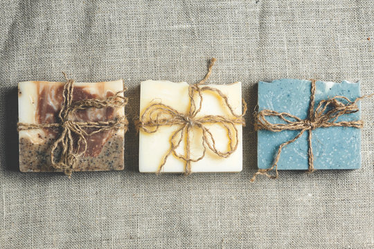 Organic handmade soap.