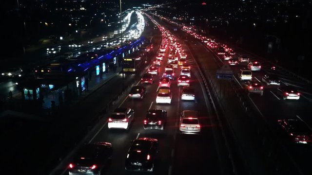 "istanbul cityscape with Galata Tower and people and vehicles"