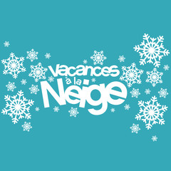 vacances à la neige