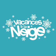 vacances à la neige
