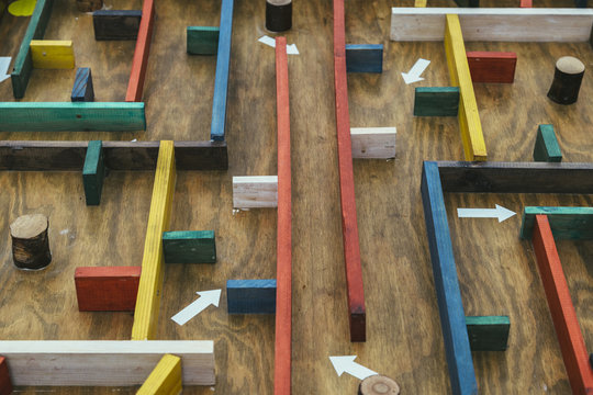 Labyrinth Wooden Toy