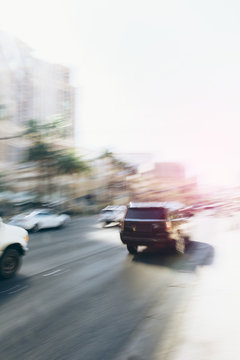 Rush hour in the city