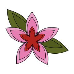 Beautiful flower symbol