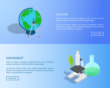 Explore and Experiment Scientific Internet Page
